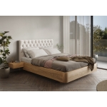Ліжко дерев'яне Копенгаген 140х200 (Ясен)